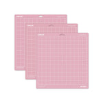 LOKLIK - Skärmatta - Tyggrepp - Rosa - 3-pack - 35,5 x 33 cm 