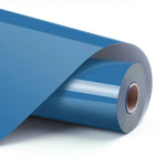 LOKLIK - Värmeöverföringsvinyl - 30,5 cm x 180 cm - Havsblå 