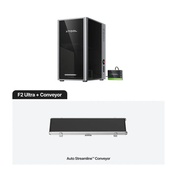 xTool - F2 Ultra - 60W MOPA + 40W Diode Dual Laser + Conveyer - Bundle