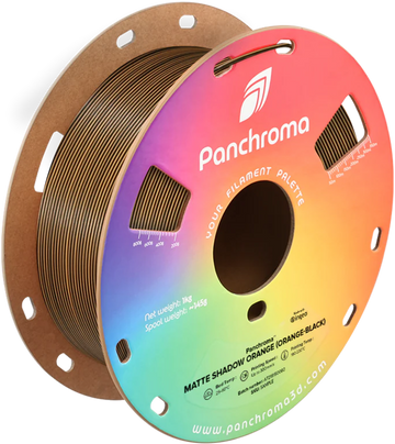 Polymaker - Panchroma™ PLA Dual - Matt Shadow Orange (Orange-Svart) - 1,75 mm - 1 kg