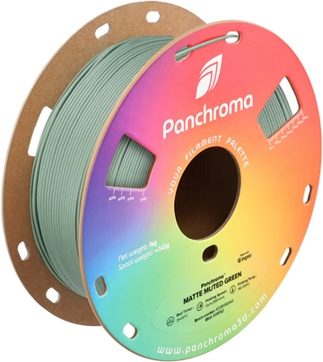 Polymaker - Panchroma™ PLA - Matt Dämpad Grön - 1,75 mm - 1 kg