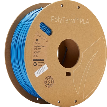 Polymaker - PolyTerra PLA - Safirblå - 1,75 mm - 1 kg