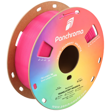 Polymaker - Panchroma™ PLA - Genomskinlig - Magenta - 1,75 mm - 1 kg