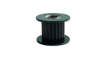 GT2 20T (9 mm bred) Tandad löprulle (5 mm diameter) svart