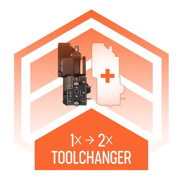 Prusa - Original uppgradering från ett verktyg till två verktygshuvuden (1 verktygshuvud till 2 verktygshuvuden) - Prusa XL