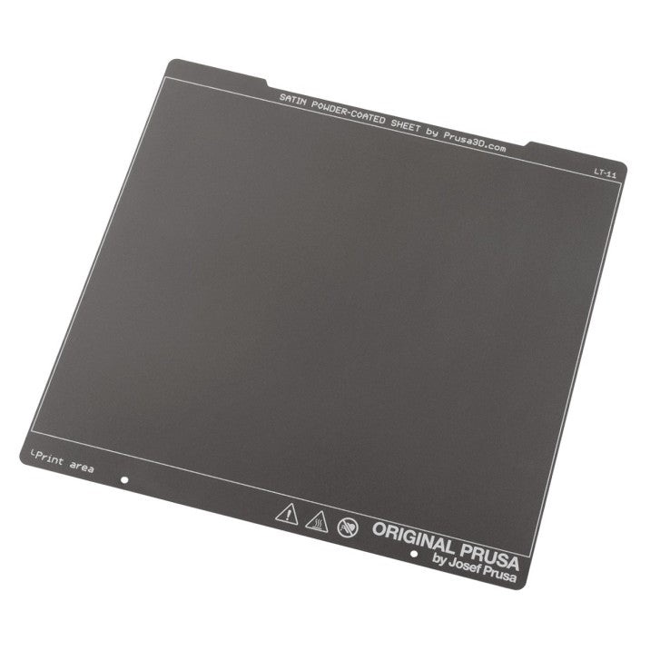 Prusa - Dubbelsidig satinpulverlackerad fjäderstålplåt - 241x254mm