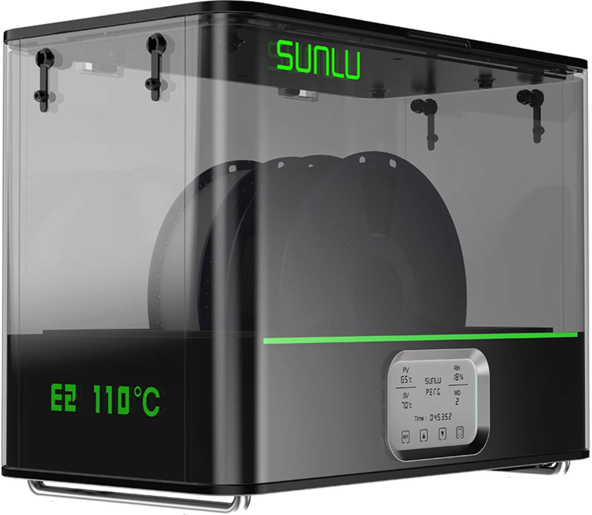 SUNLU - FilaDryer E2 - Filamentförvaring