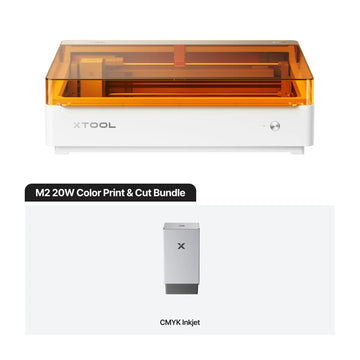 xTool  - M2 Color Craft Laser Cutter & Engraver Bundle