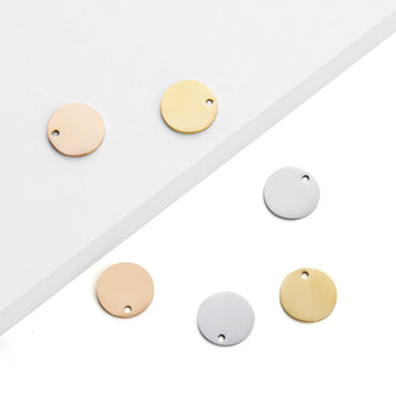 xTool - Runda etiketter - Silver/Guld/Roséguld Mix - 30-pack laserpaket