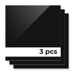 xTool - Tvåfärgad akrylskiva - Svart till pärlvit bas 300x300x3mm - 3 st