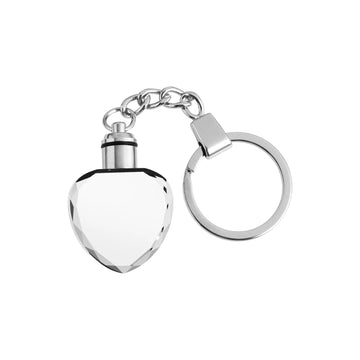 xTool - K5 Crystal Heart Keychain with Multicolored LED Lights (10pcs)