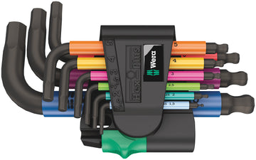 Wera - 950/9 Hex-Plus - Flerfärgad 2 - 9 st