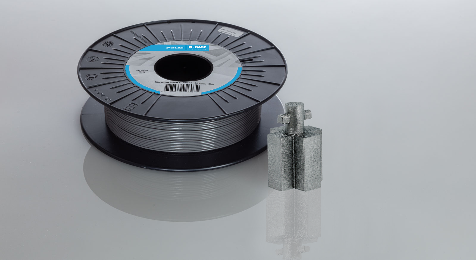 Ultrafuse 17-4 PH metalltråd - 1,75 mm - 3 kg