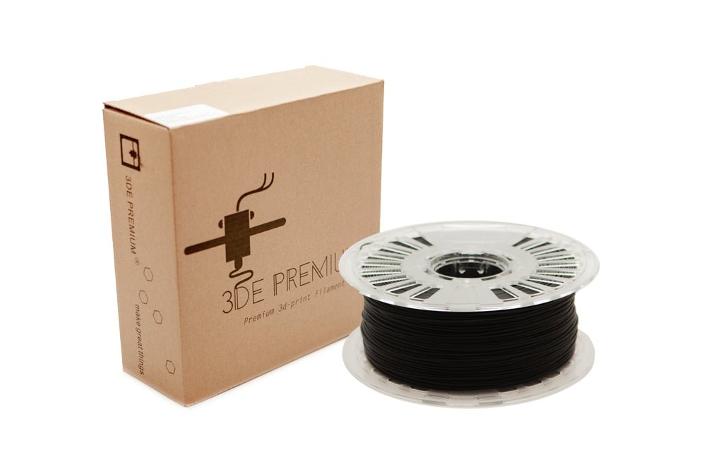 2kg - 3DE MAX - Pure Black - 1.75mm