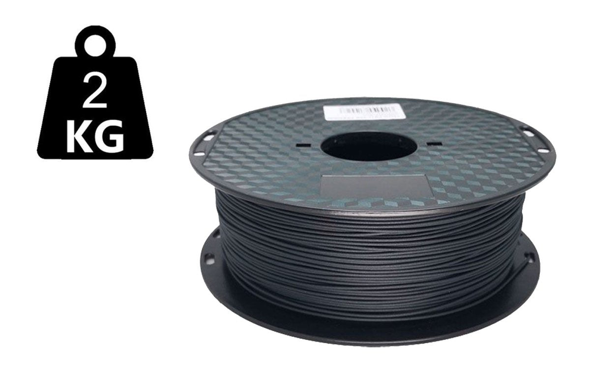 2kg - PBT+ - 3DE Premium - Pirate Black - 1.75mm