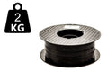 2kg - Pirate Black - 3DE Premium PLA - 1.75mm