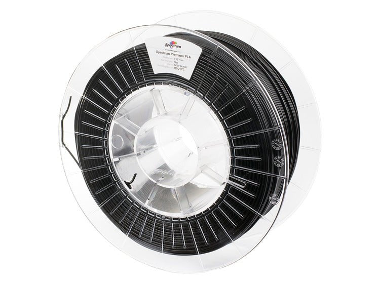 2kg - Spectrum - PLA 1.75mm - DEEP BLACK