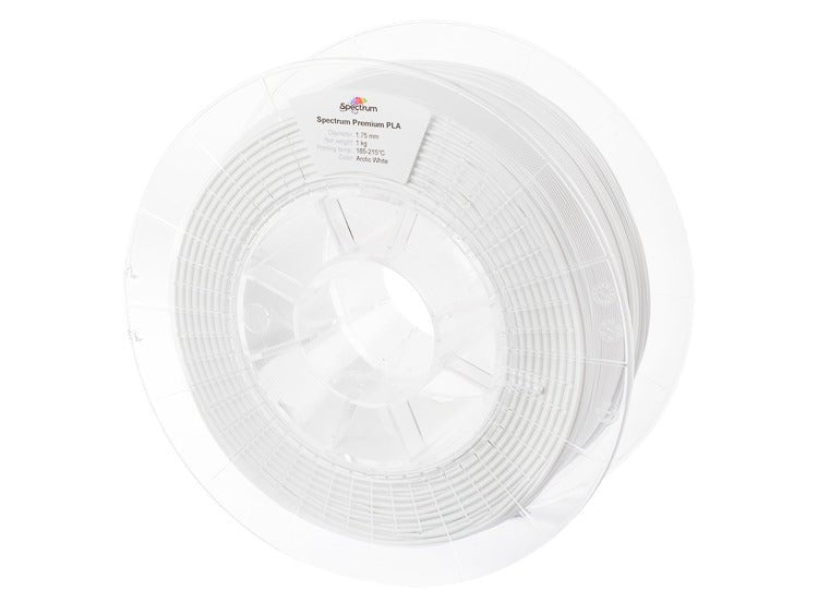 2kg - Spectrum - PLA 1.75mm - POLAR WHITE