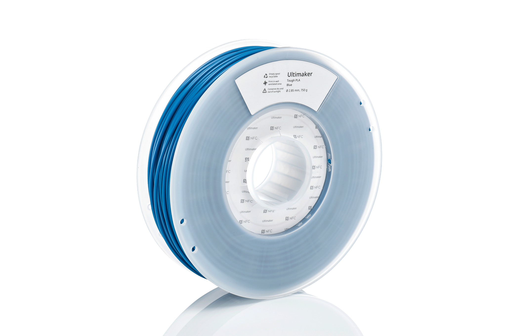 UltiMaker PLA Tough - Blå - 2,85 mm - 750 g