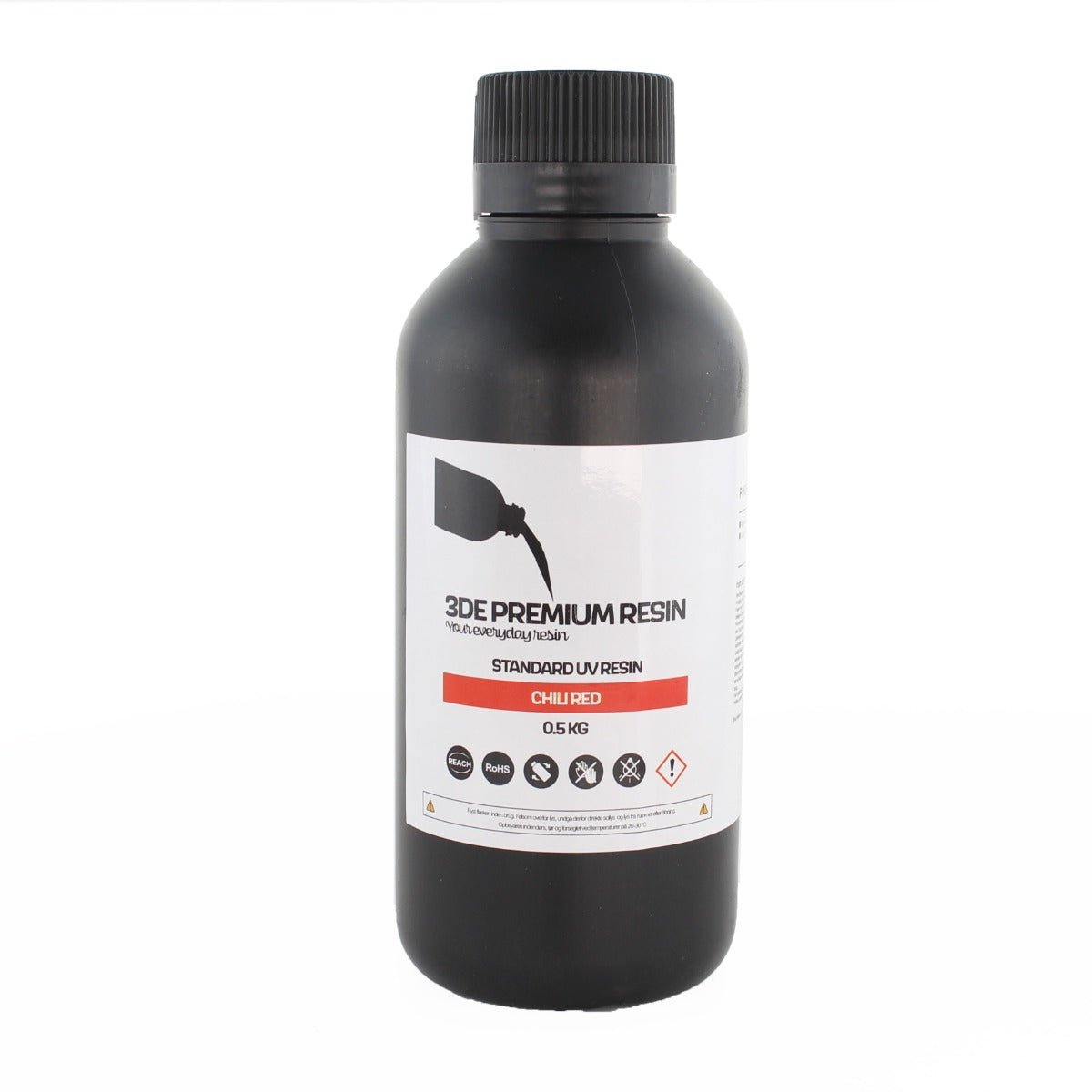 3DE Premium Resin - Standard - Chili Red - 0.5 kg