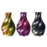 3DE Premium - PLA Silky - Tricolor Guld, Fuchsia och Svart - 1,75 mm - 1 kg