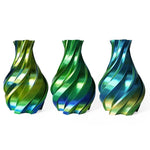 3DE Premium - PLA Silky - Tricolor Guld, Grön och Blå - 1,75 mm - 1 kg