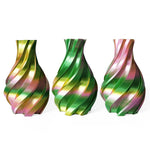 3DE Premium - PLA Silky - Tricolor Guld, Grön och Rosa - 1,75 mm - 1 kg