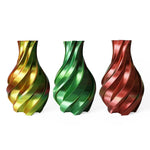 3DE Premium - PLA Silky - Tricolor Guld, Grön och Röd - 1,75 mm - 1 kg