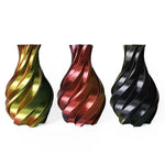 3DE Premium - PLA Silky - Tricolor Guld, Röd och Svart - 1,75 mm - 1 kg