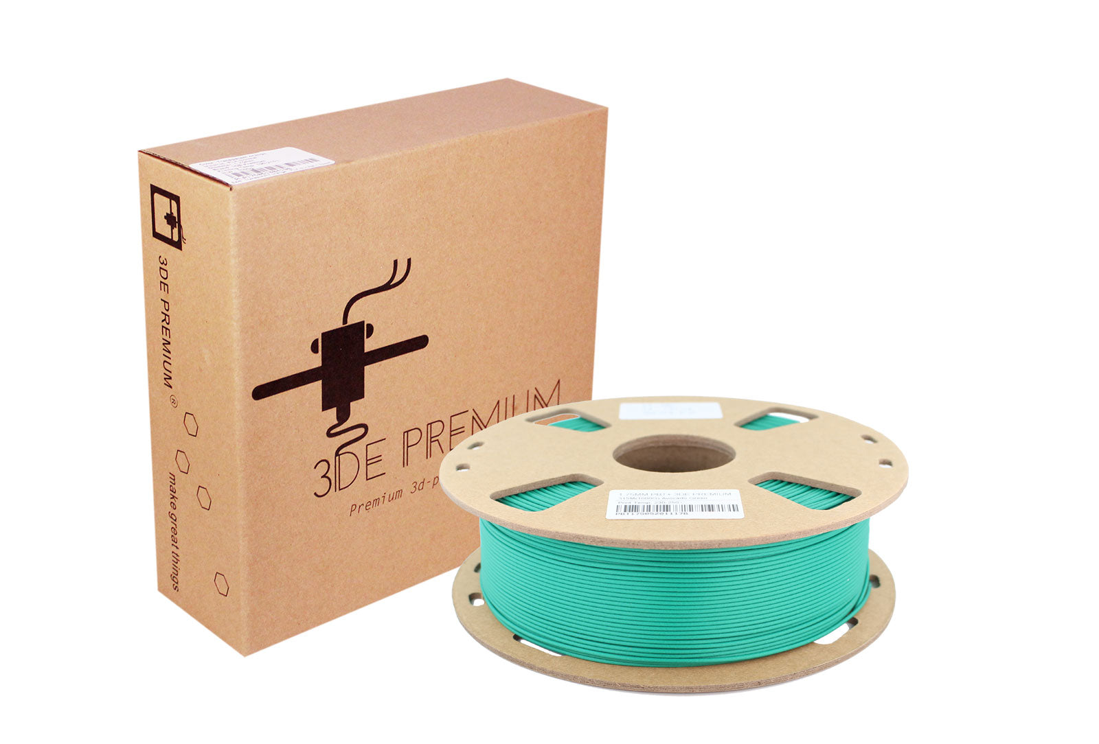 3DE Premium - PBT+ - Avokado Grön - 1,75 mm - 1 kg