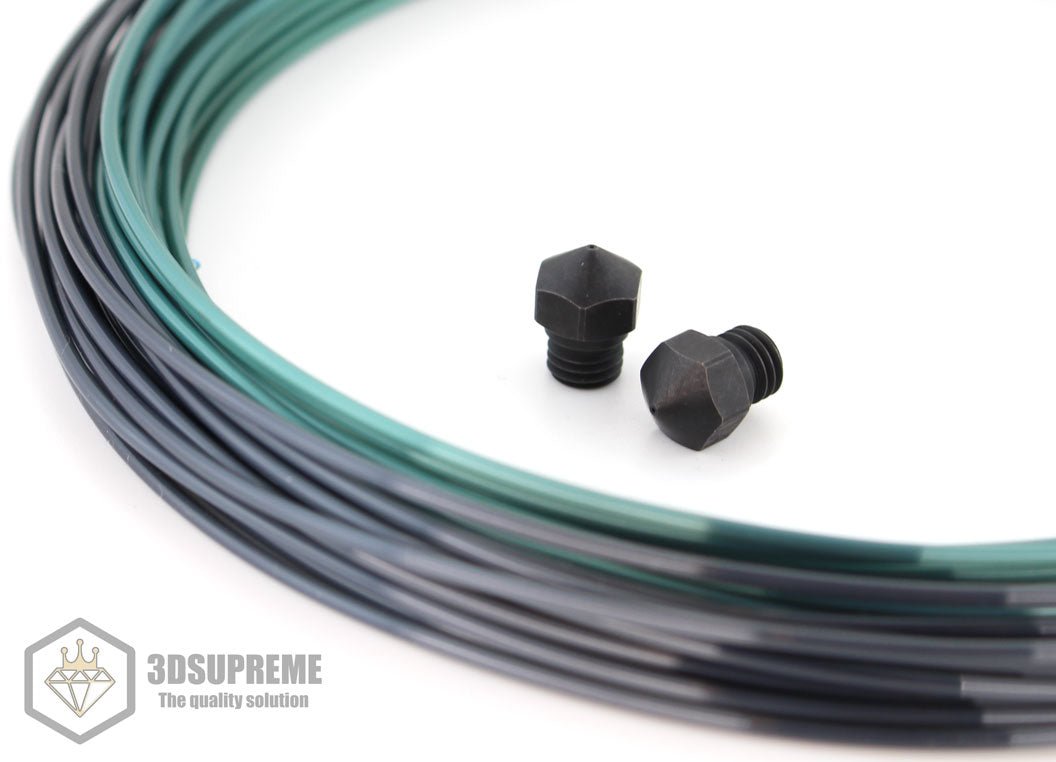3DSUPREME - MK10 PTFE type - Hardened Steel - 1.75mm - 0.4mm