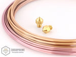 3DSUPREME - MK8 - Mässing - 1,75 mm (Välj en storlek)