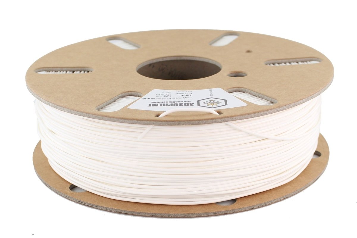 3DSUPREME - PLA PRO - Frozen White - 1.75mm - 750g