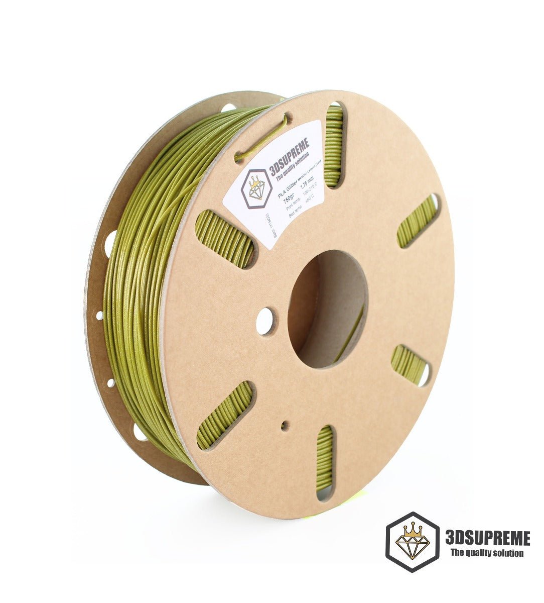 3DSUPREME - PLA PRO - Metallic Lemon Gold - 2.85mm - 750g
