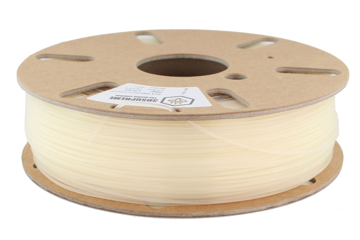 3DSUPREME - PLA PRO - Natural Translucent - 2.85mm - 750g