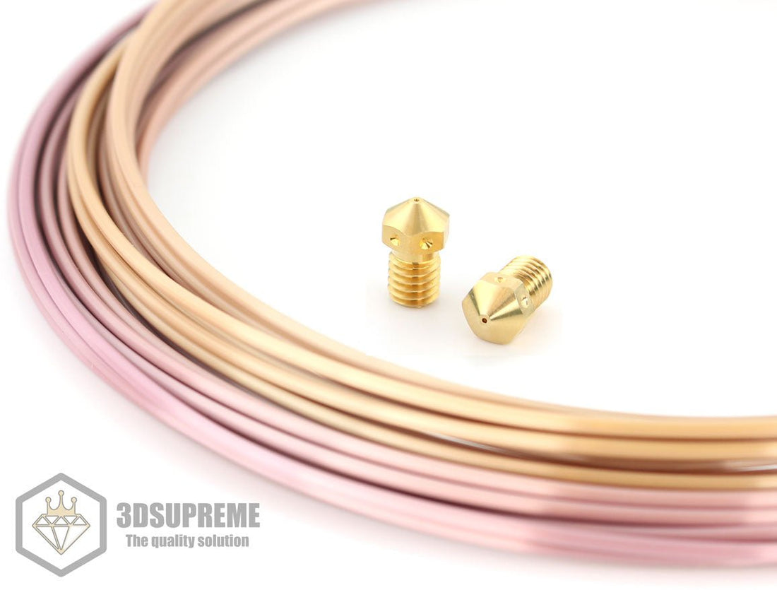 3DSUPREME - T-V6 - Brass - 1.75mm (Pick a Size)