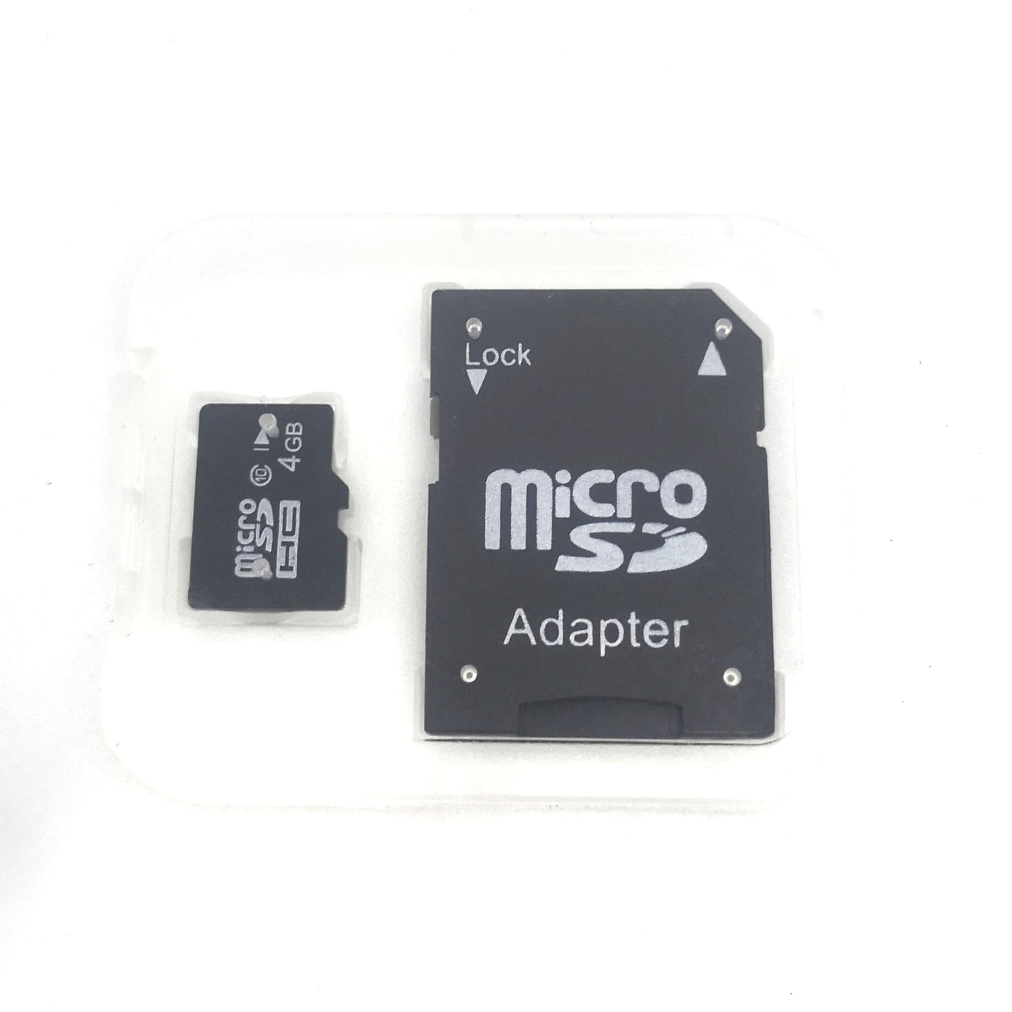 Micro SD-kort med adapter (2 GB - 4 GB)