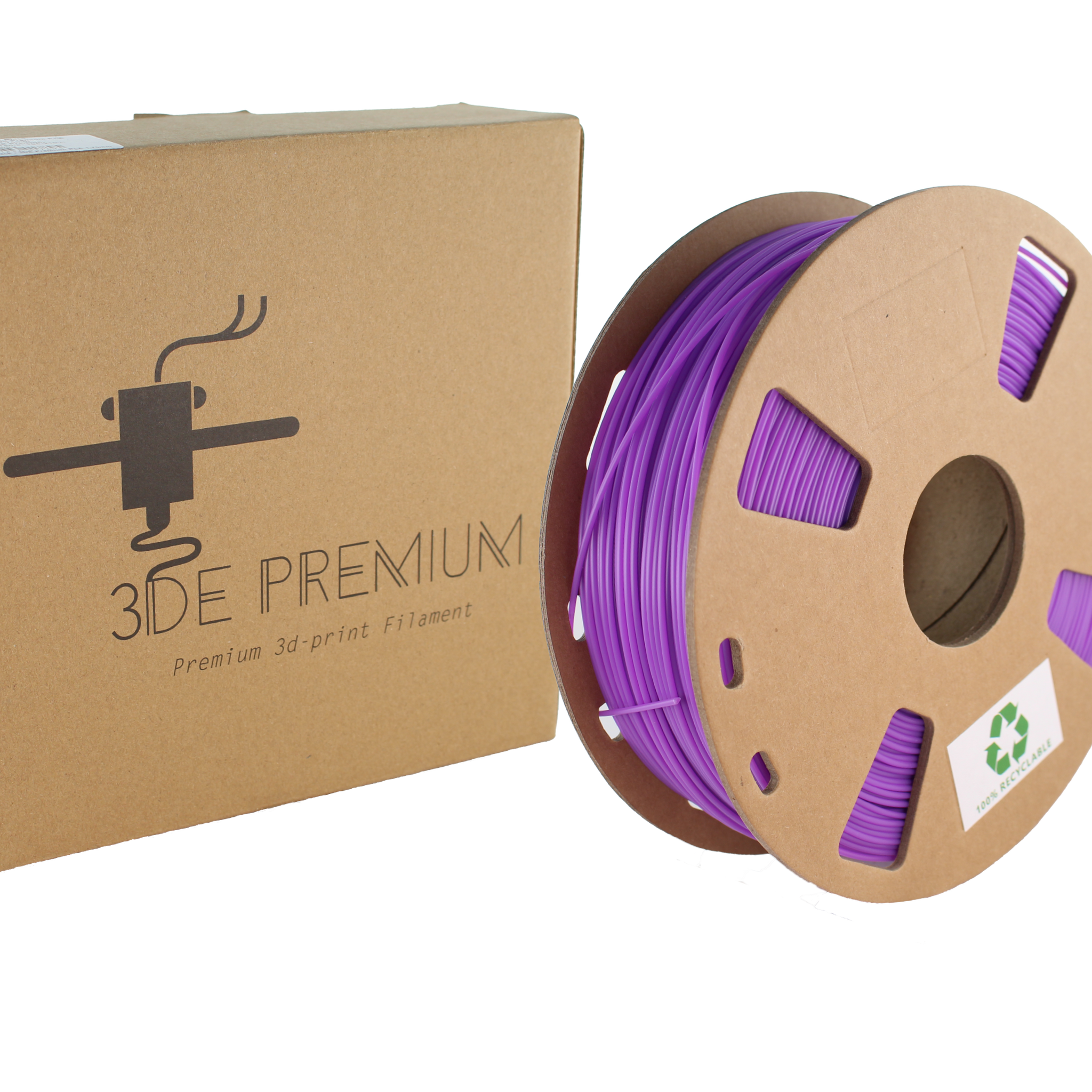 3DE Premium - PLA - Lila - 1,75 mm - 1 kg