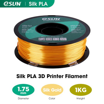 eSUN - Silkeslen PLA - Guld - 1,75 mm - 1 kg 