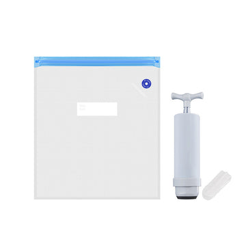 Vakuumpåse i filament, 5 st + 1 luftpump