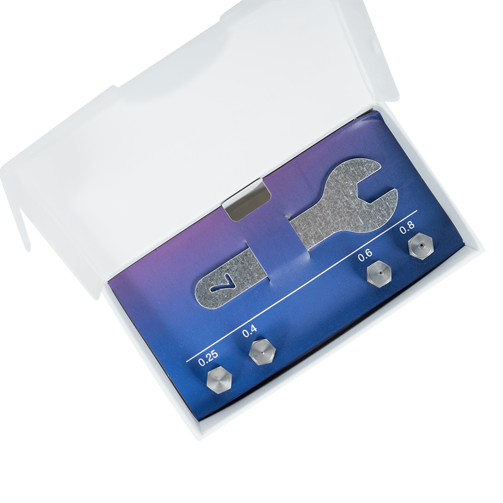 Craftbot Flow Generation - Hardened Steel Nozzle Kit