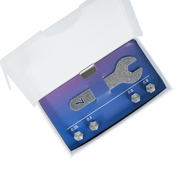 Craftbot Flow Generation - Hardened Steel Nozzle Kit