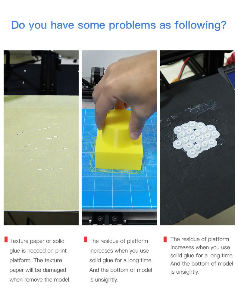 Creality 3D - Carborundum Glass Plate - CR-5 PRO 310x240x4mm