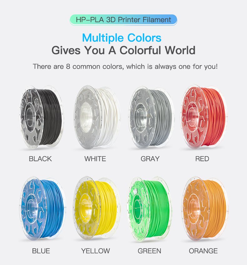 Creality 3D Filament - HP - PLA Filament Red - 1.75mm - 1kg