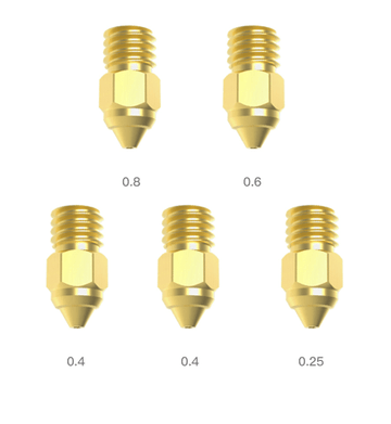 Creality 3D - MK-ST Nozzle Kit - 5 pcs