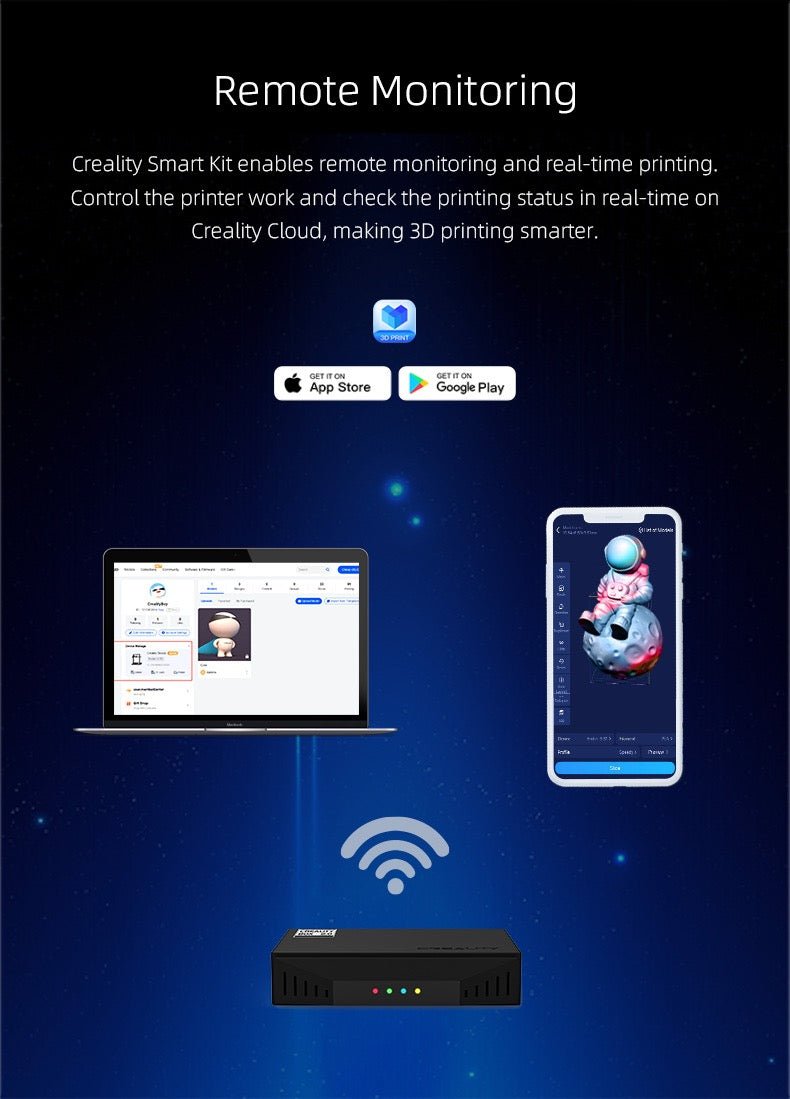 Creality 3D - Wifi Box 2.0 (With TF Card) - Intelligent Assistant for your 3D printer