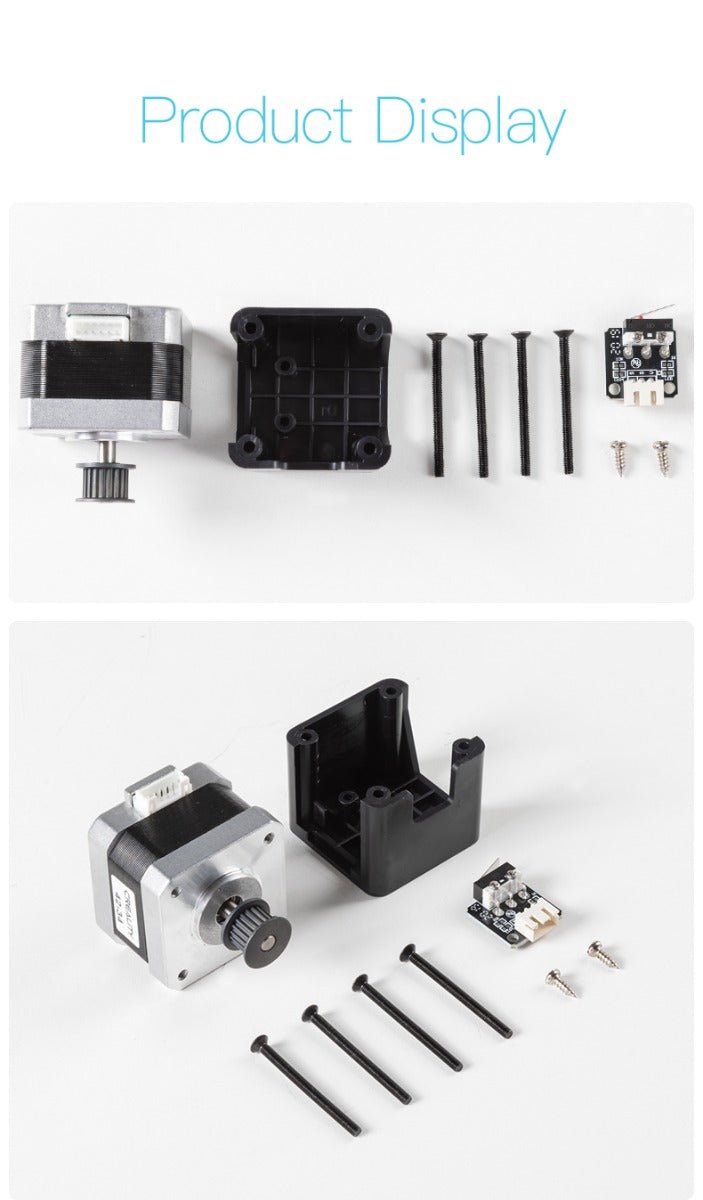 Creality 3D - X-axis Motor Kit with Endstop Switch - Ex. Ender-3 V2