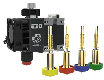 E3D - RapidChange - Revo Hemera™ - Fullt laddat kit - 1,75 mm - 24V