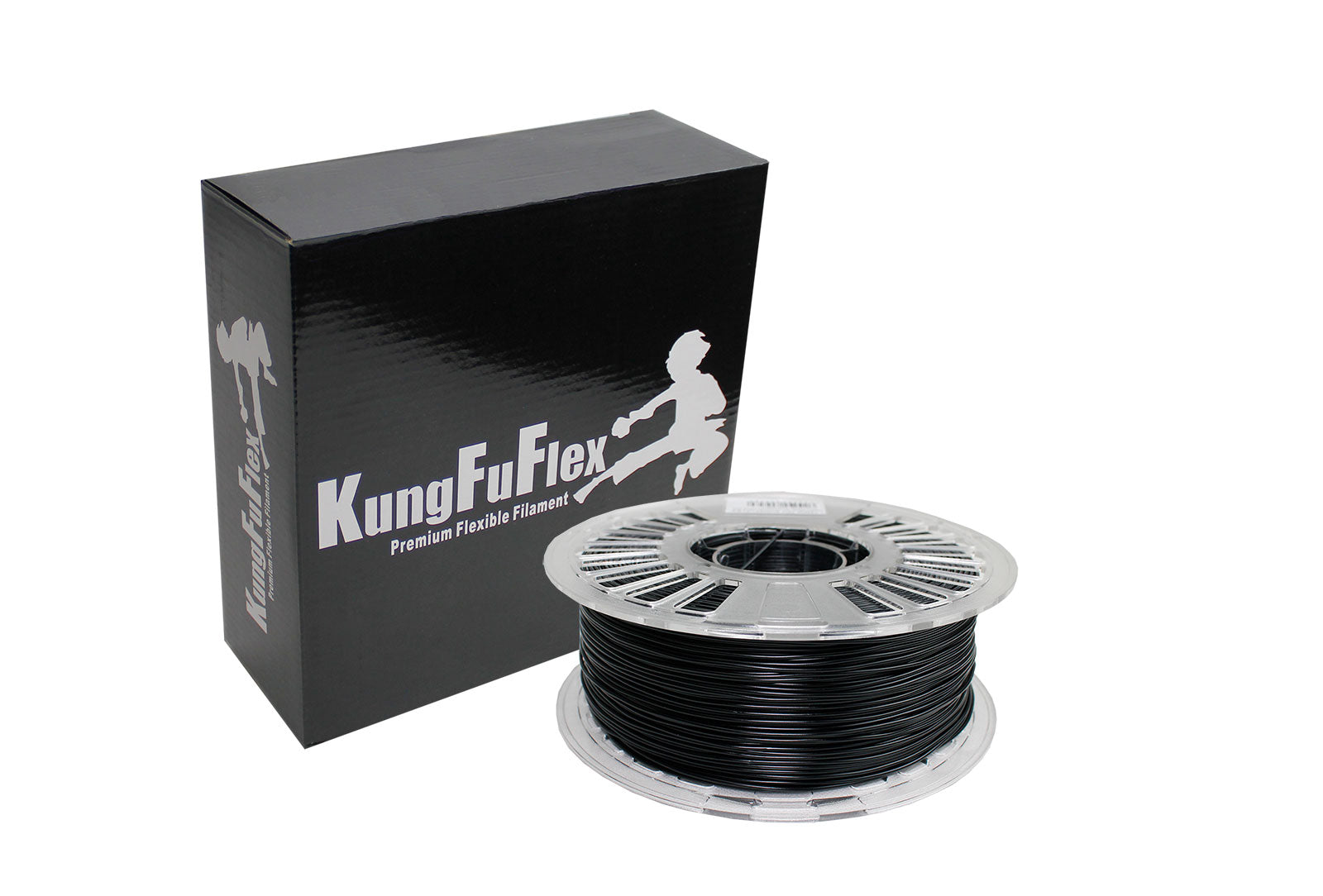 KungFuFlex - Medium Flex - 98A - Pantersvart - 2,85 mm - 1 kg