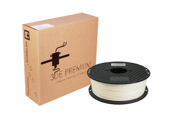 3DE Premium - PLA Matt - Ghost White - 2,85 mm - 1 kg